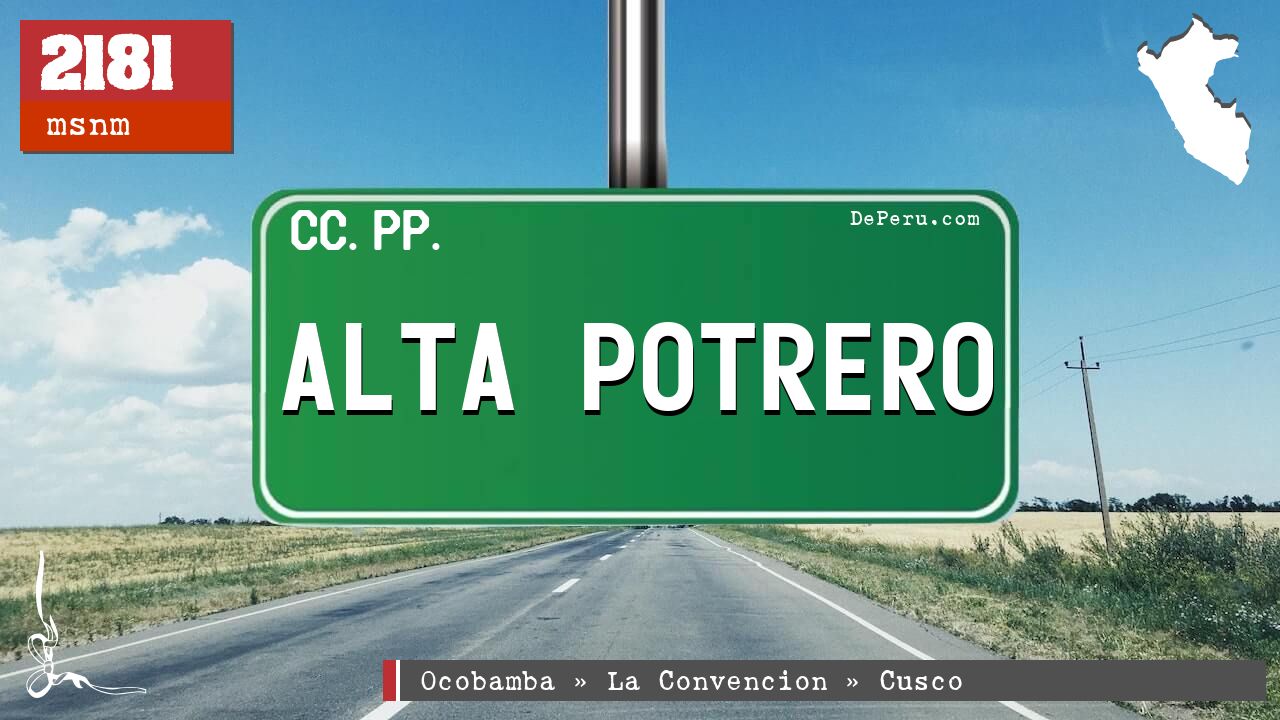 ALTA POTRERO