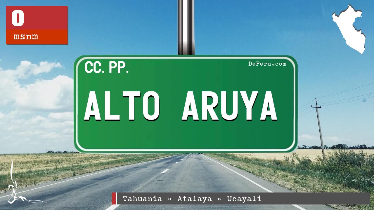 Alto Aruya