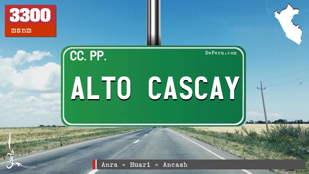 ALTO CASCAY