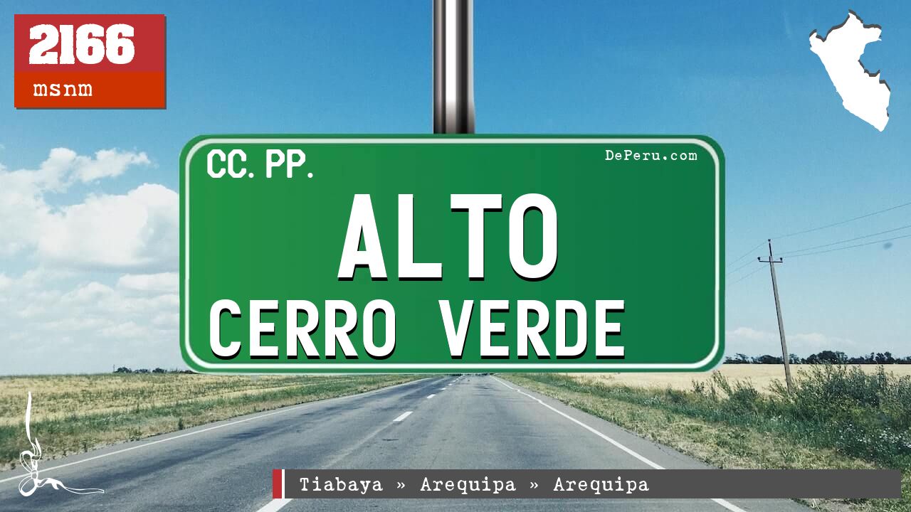 Alto Cerro Verde