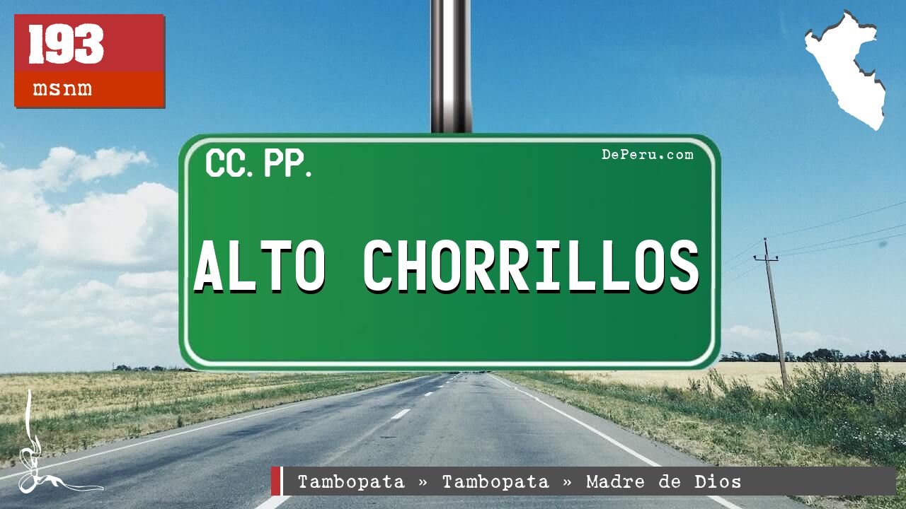 ALTO CHORRILLOS