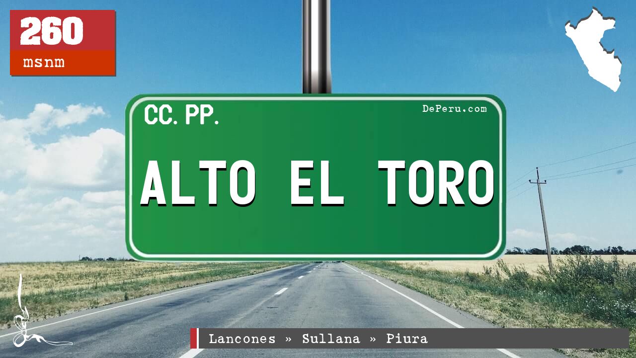 Alto el Toro