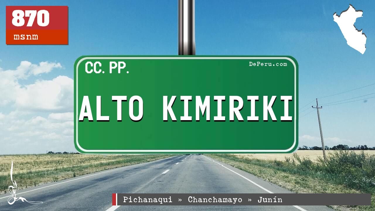 Alto Kimiriki