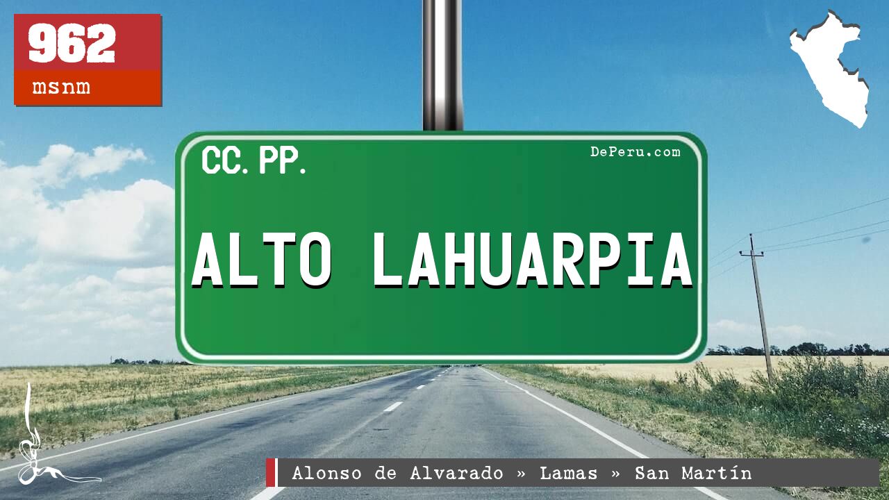 Alto Lahuarpia