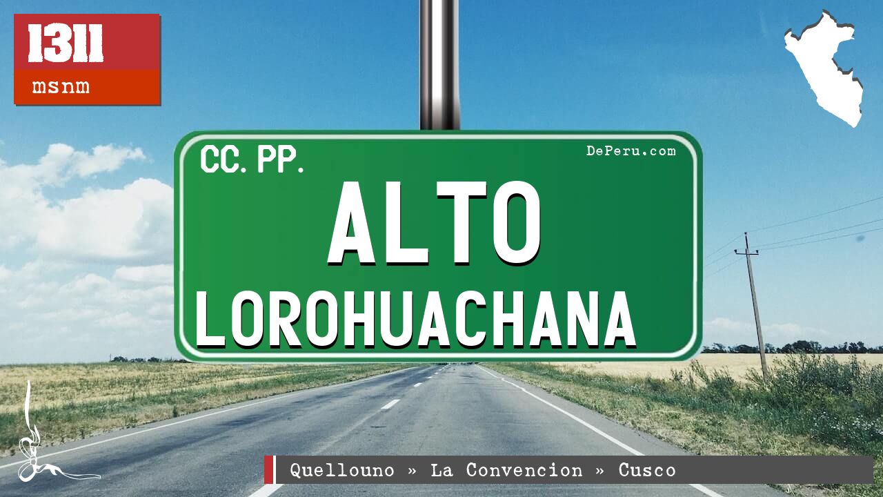 Alto Lorohuachana