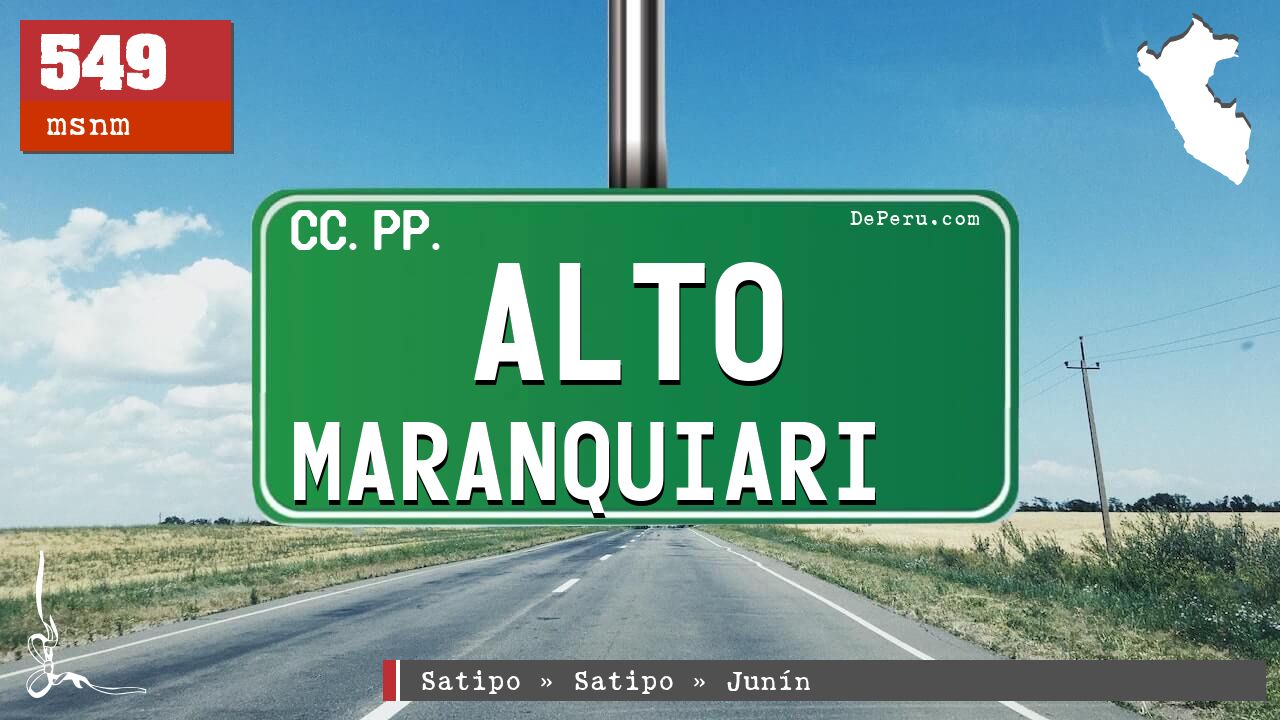 Alto Maranquiari