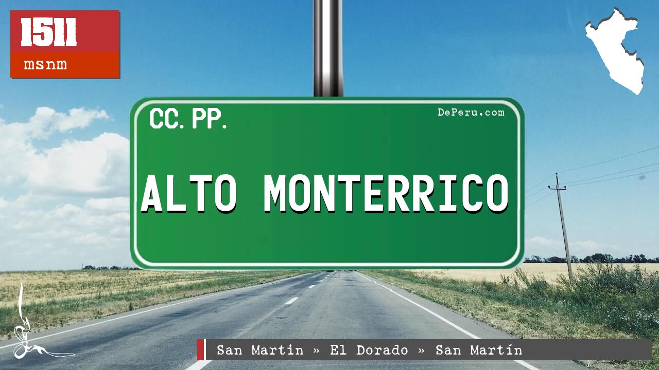 ALTO MONTERRICO