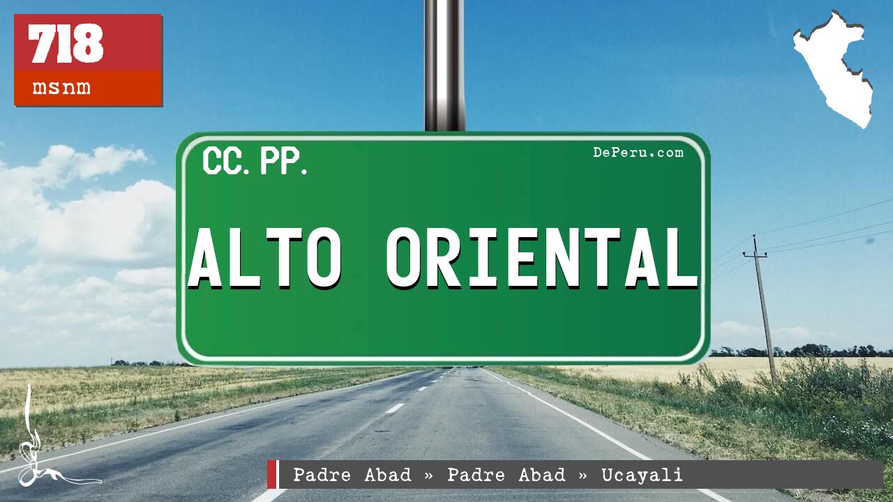 Alto Oriental