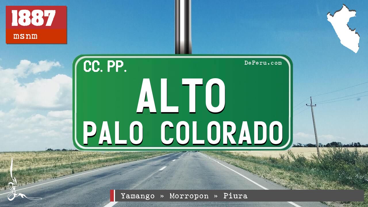 Alto Palo Colorado