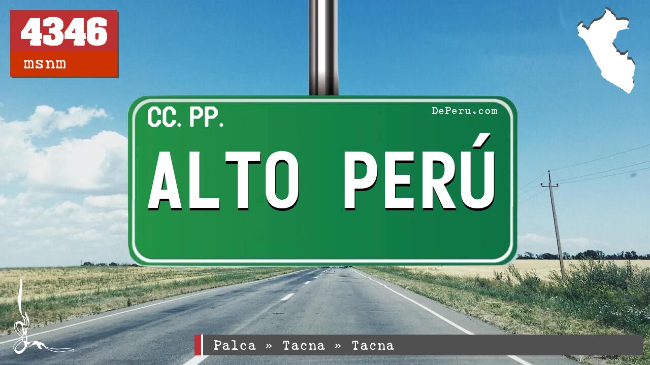ALTO PERú