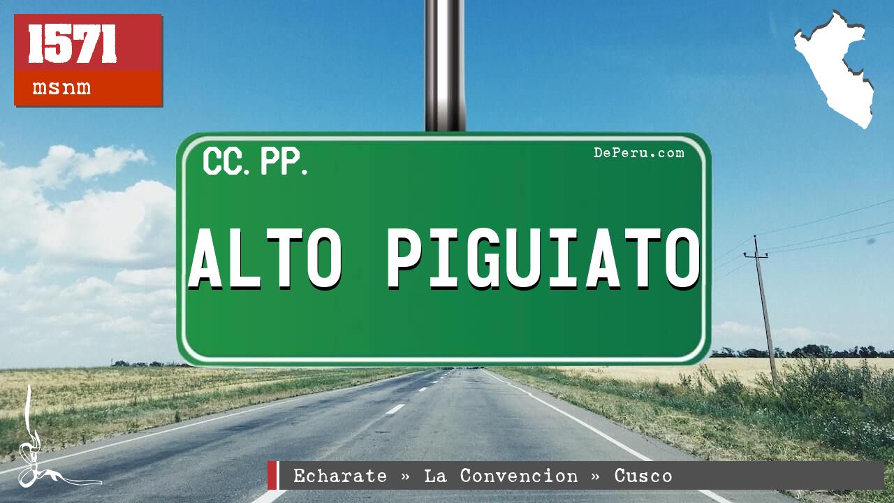 ALTO PIGUIATO