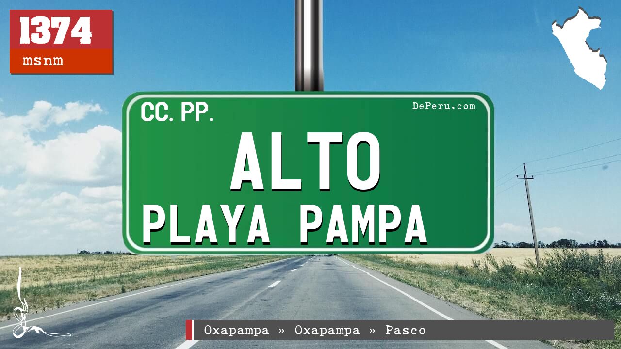 Alto Playa Pampa