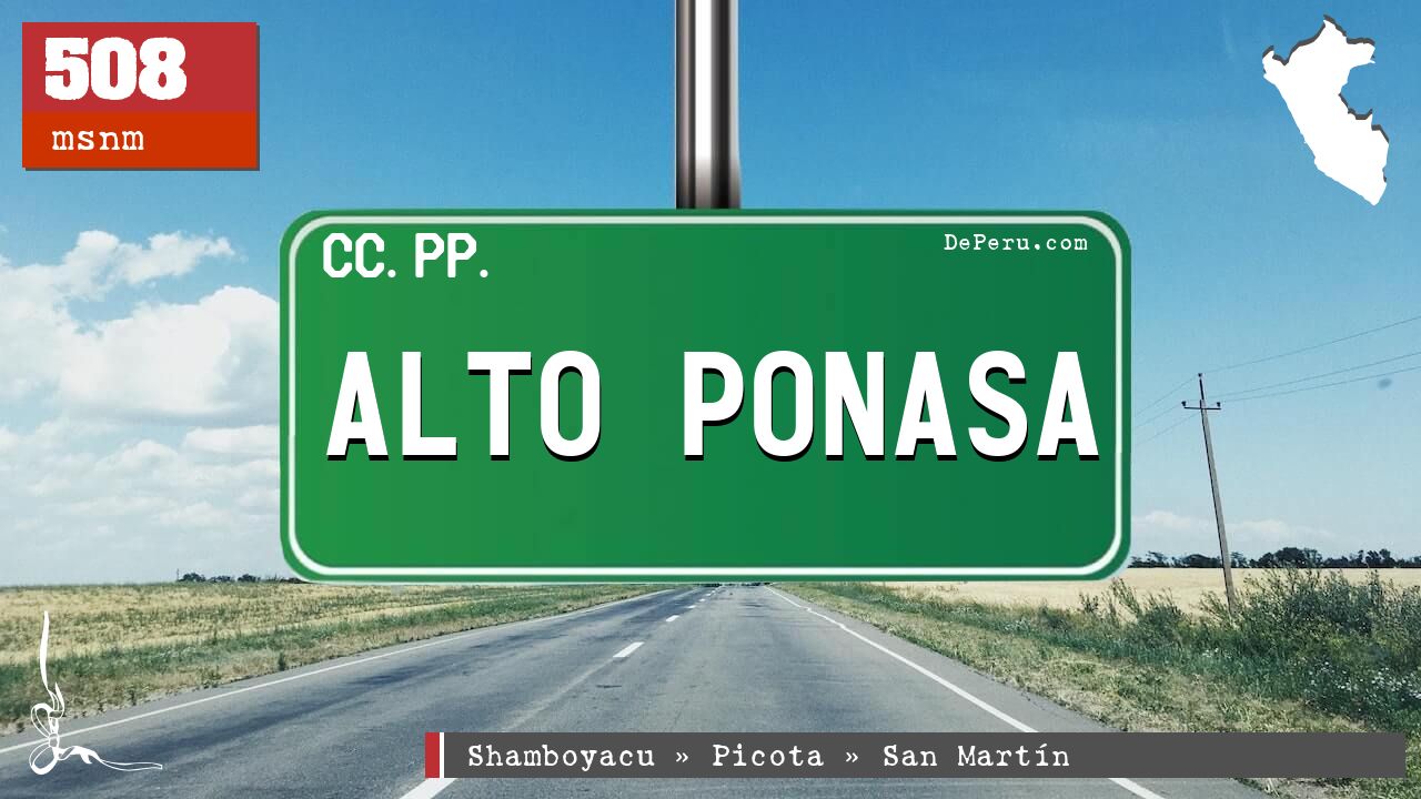 ALTO PONASA