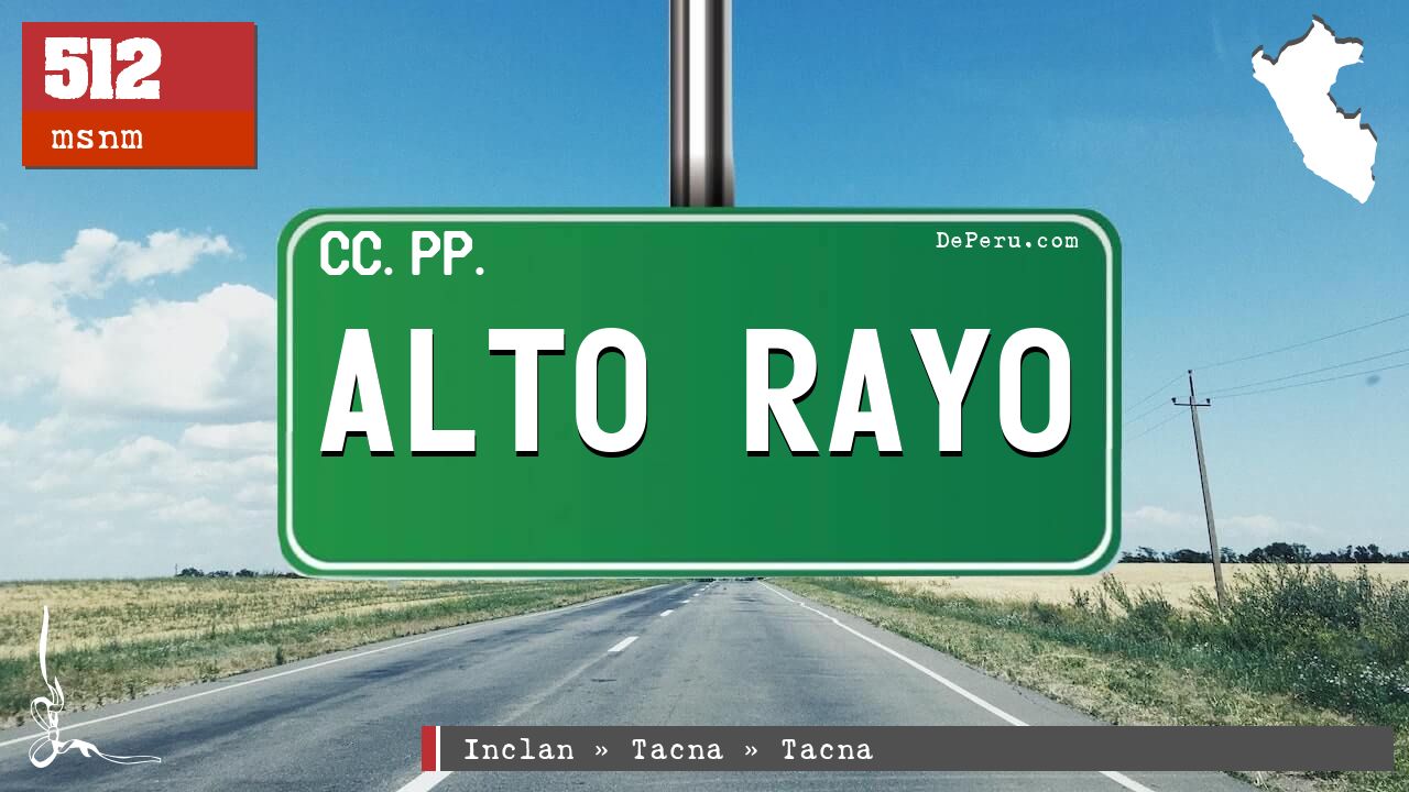 ALTO RAYO