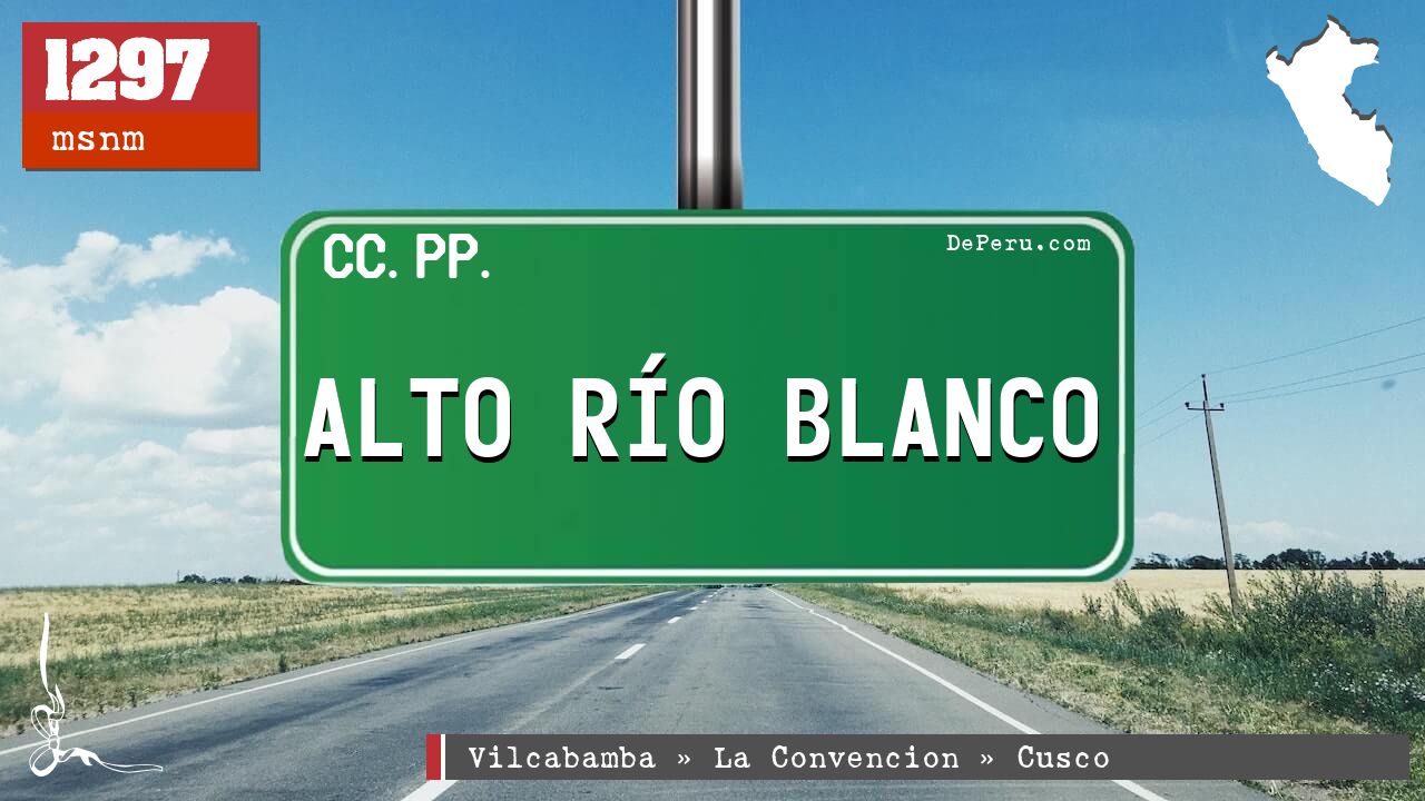 Alto Ro Blanco