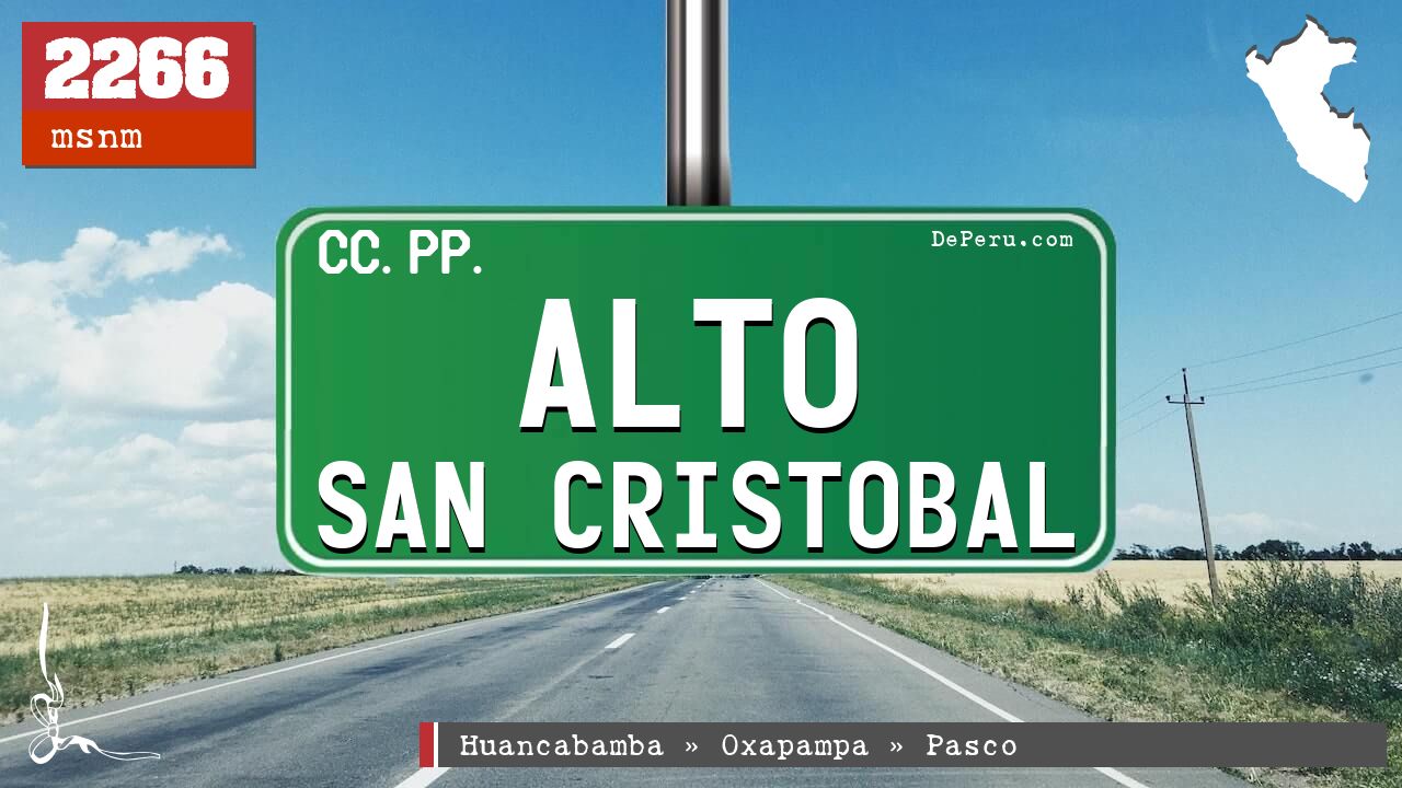 Alto San Cristobal