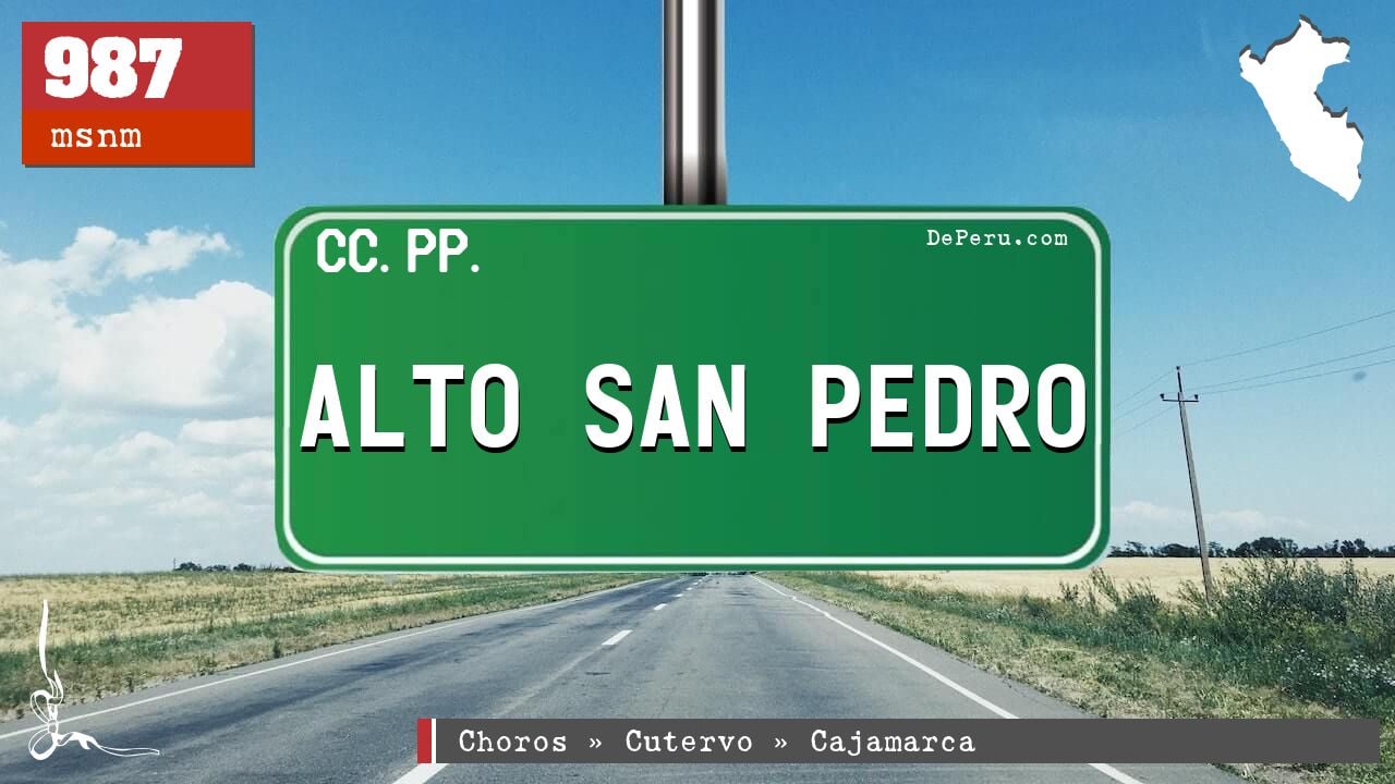 Alto San Pedro