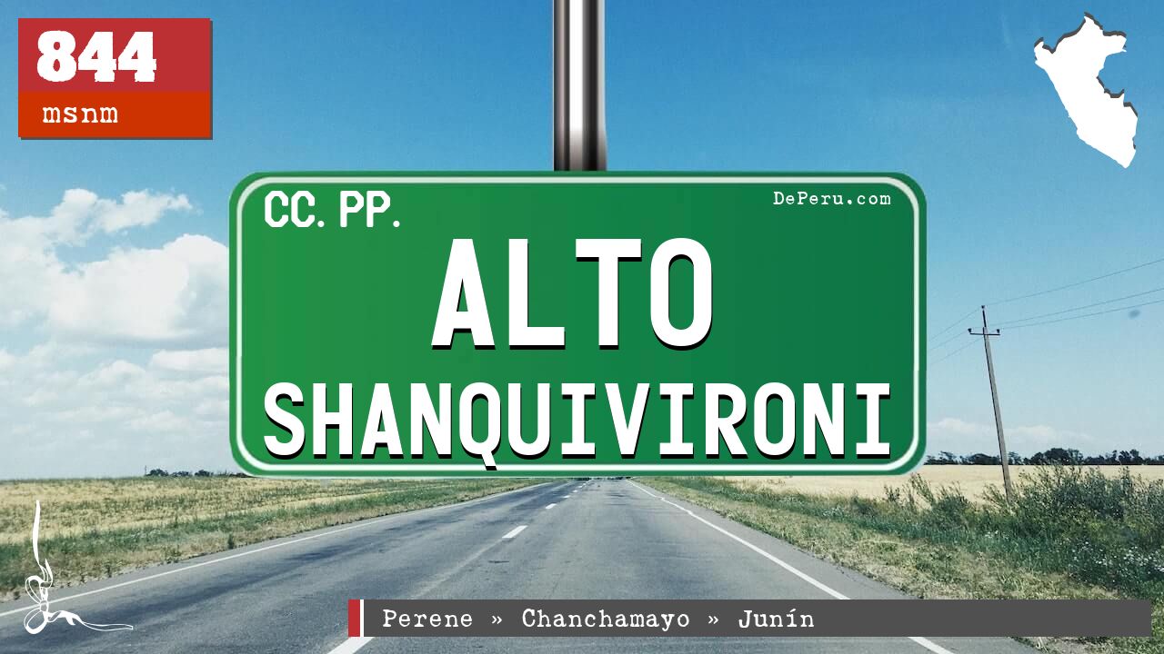 Alto Shanquivironi