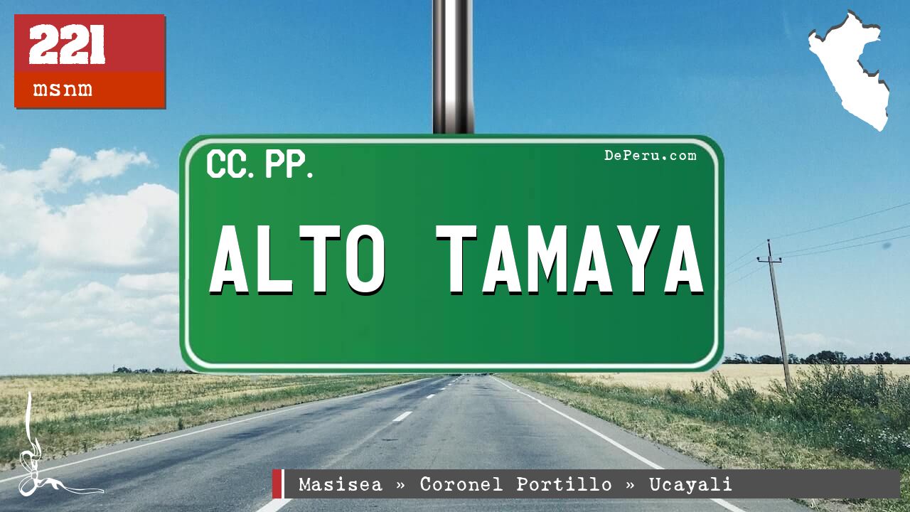 Alto Tamaya