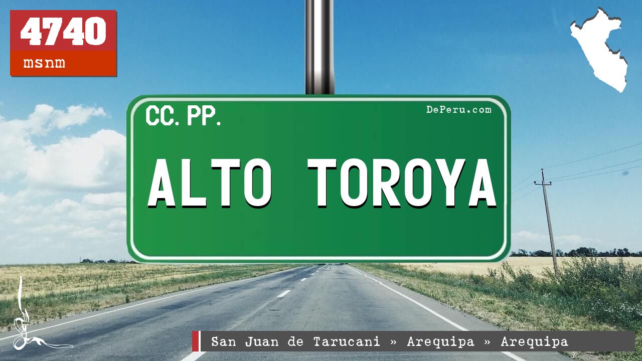 Alto Toroya