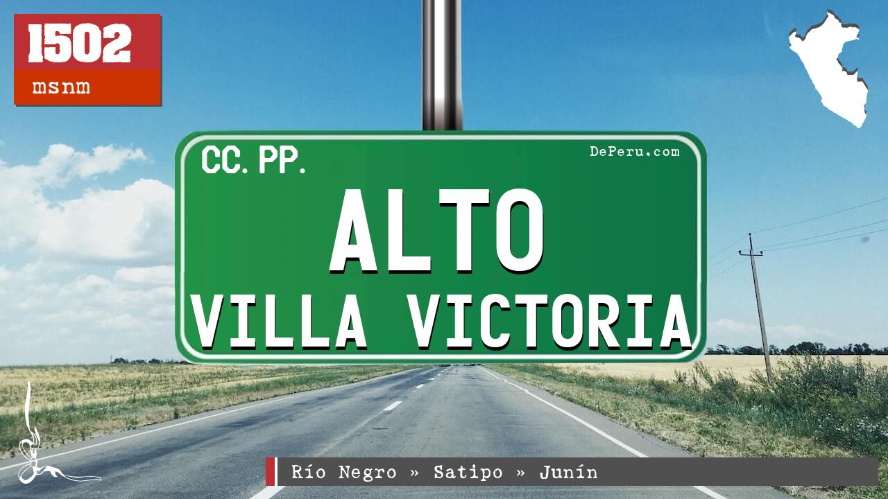 Alto Villa Victoria