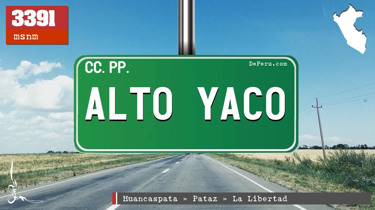 ALTO YACO