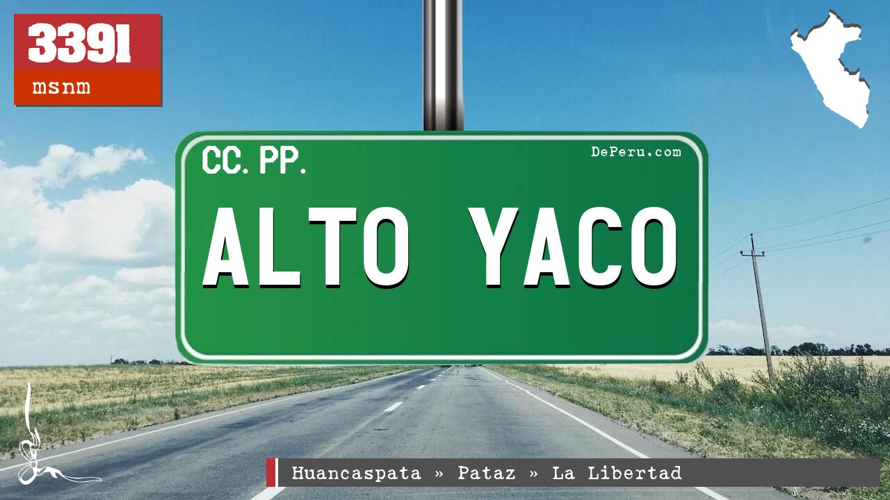 Alto Yaco