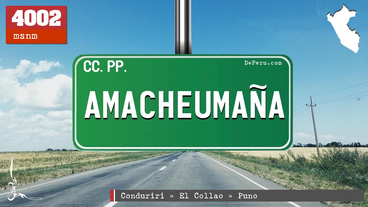 Amacheumaña