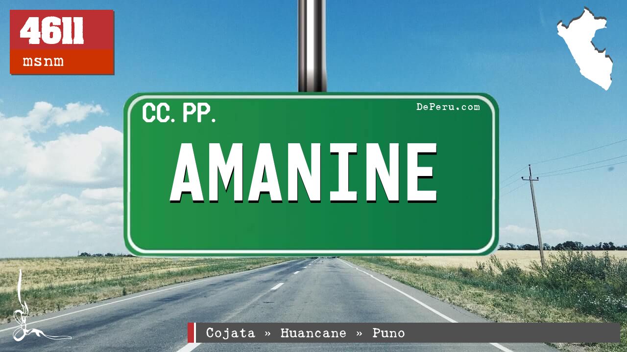 AMANINE