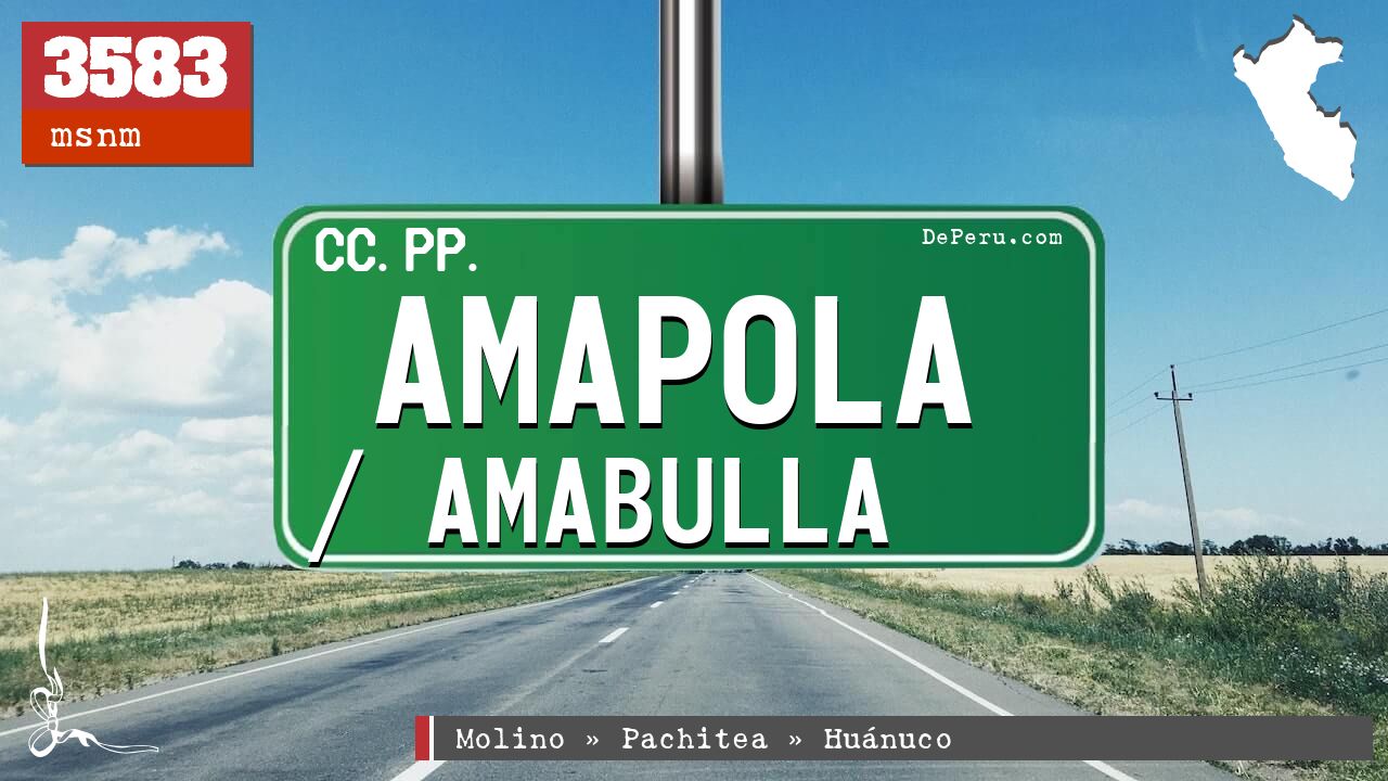 Amapola / Amabulla
