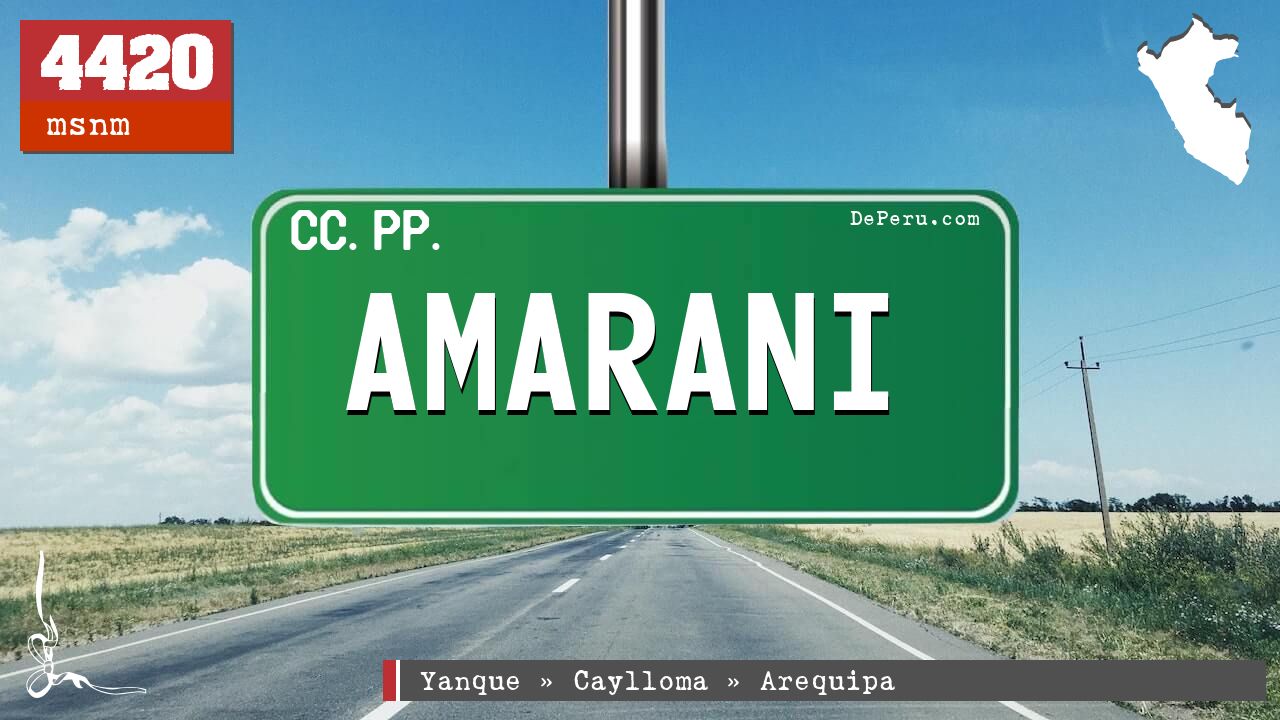 AMARANI