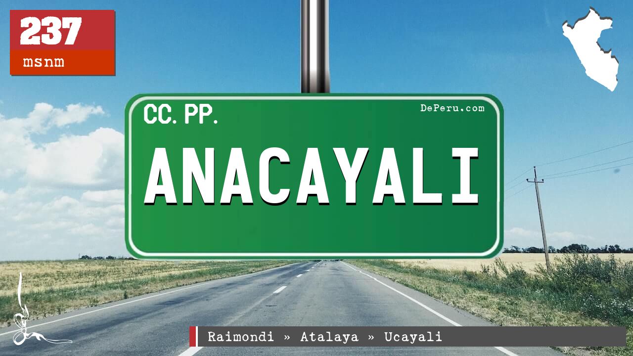 ANACAYALI