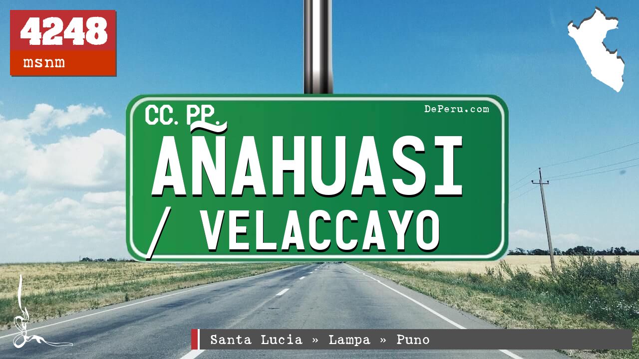 Aahuasi / Velaccayo