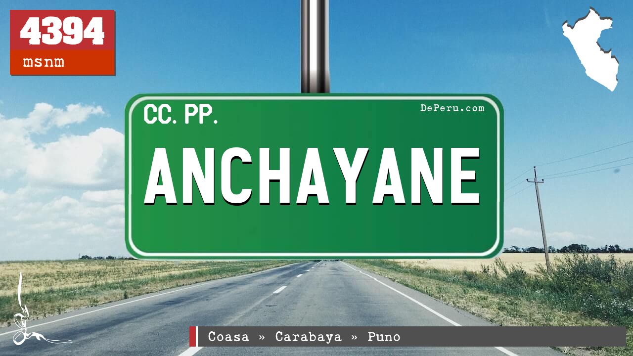 Anchayane