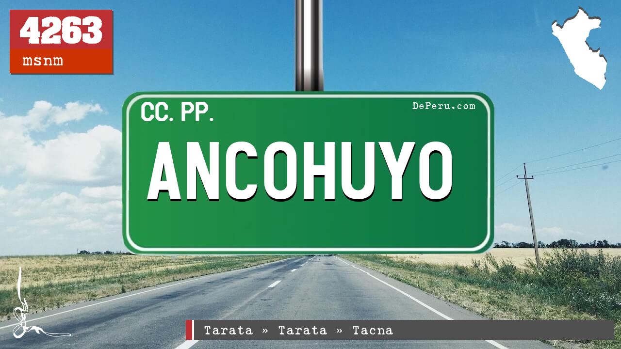 Ancohuyo