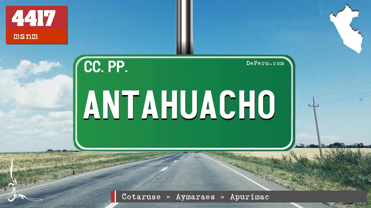 ANTAHUACHO