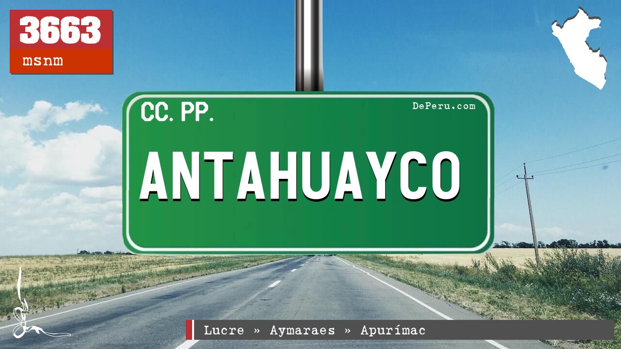 Antahuayco