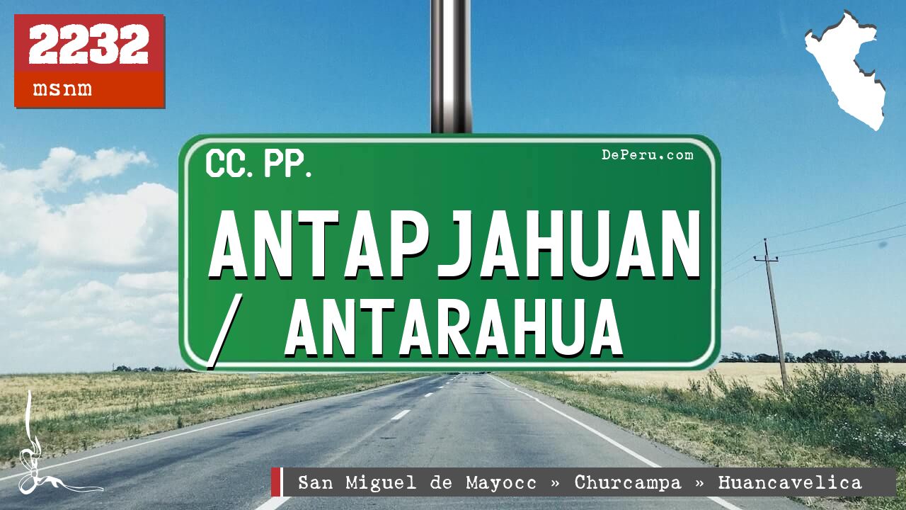 Antapjahuan / Antarahua