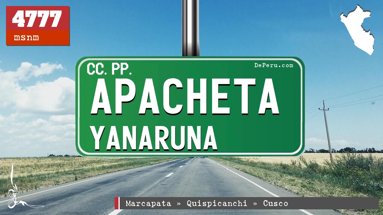 Apacheta Yanaruna