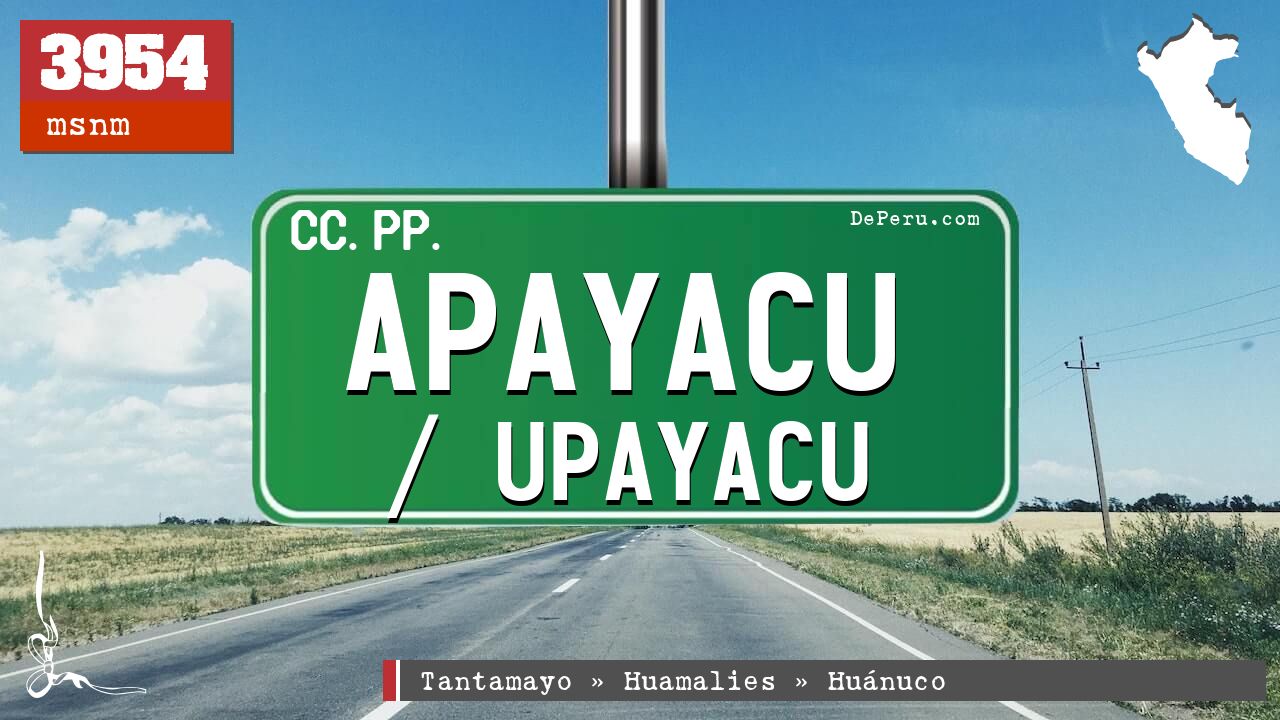 Apayacu / Upayacu