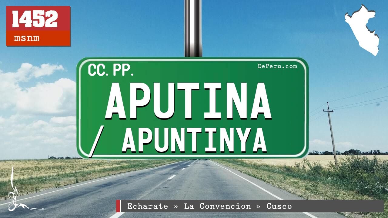 Aputina / Apuntinya