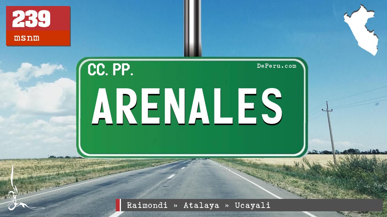 ARENALES