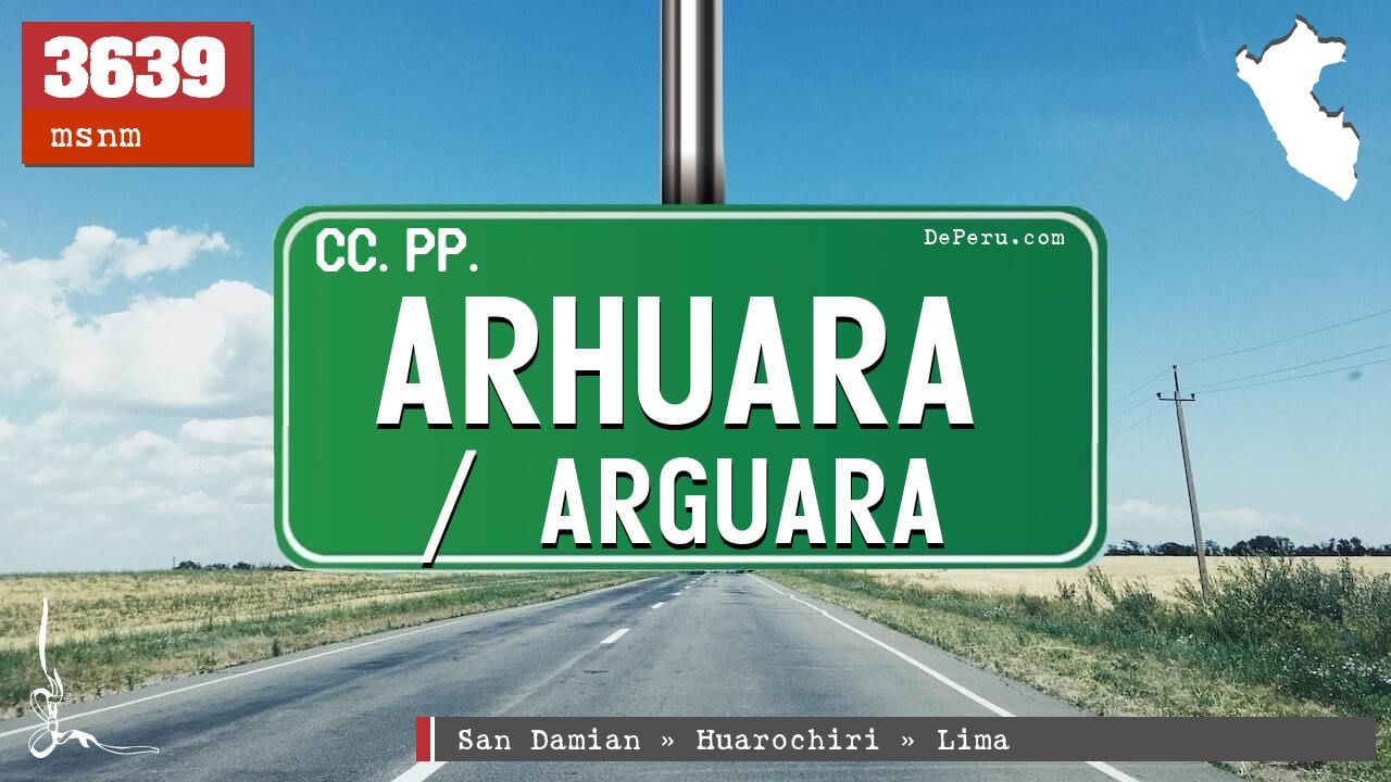 Arhuara / Arguara