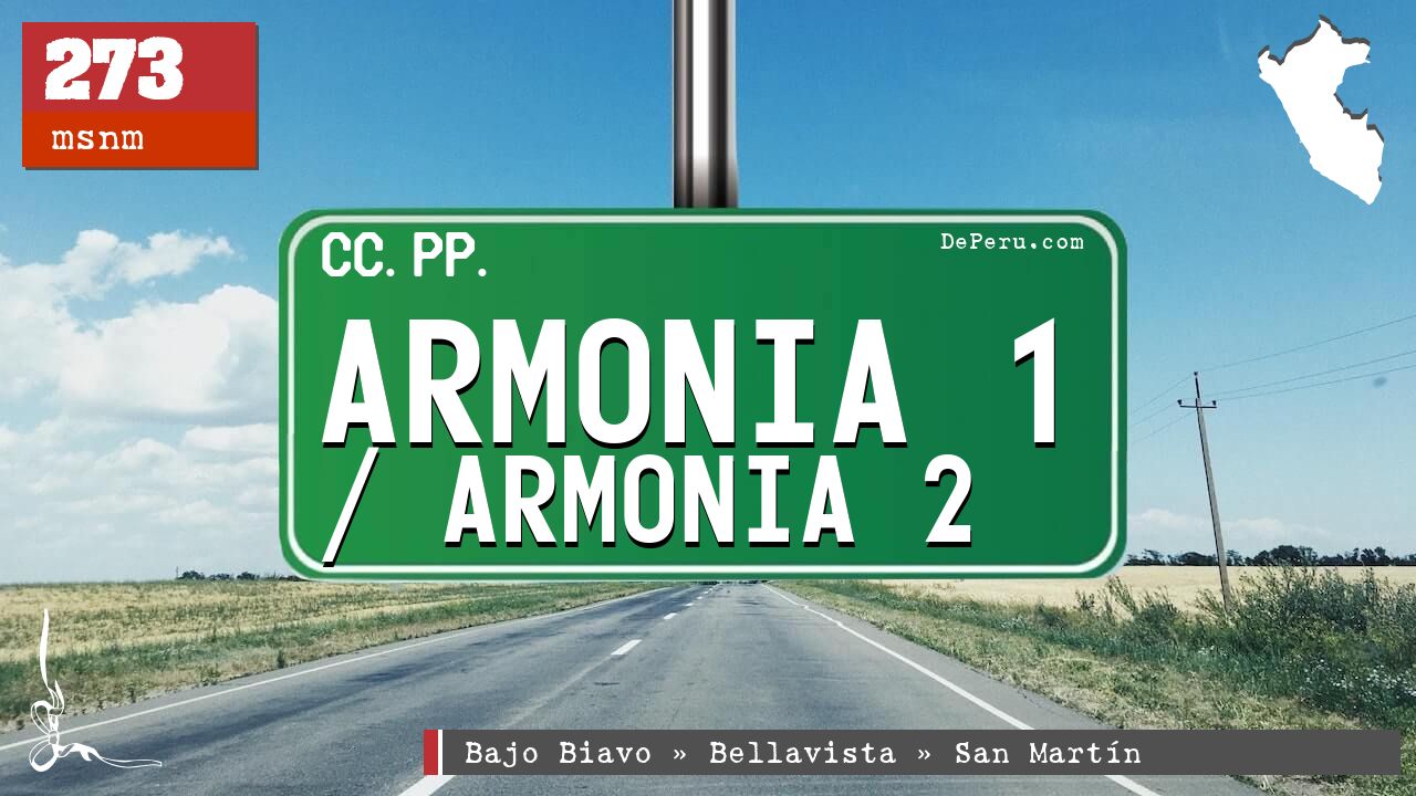 Armonia 1 / Armonia 2
