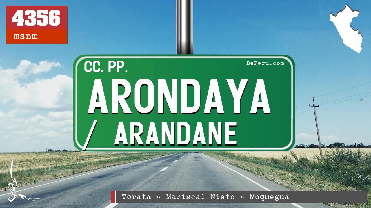 Arondaya / Arandane