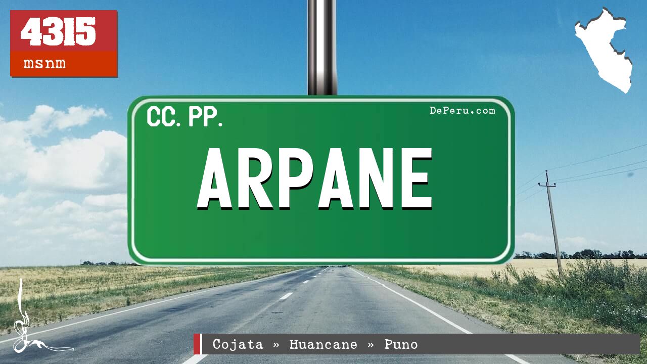 Arpane