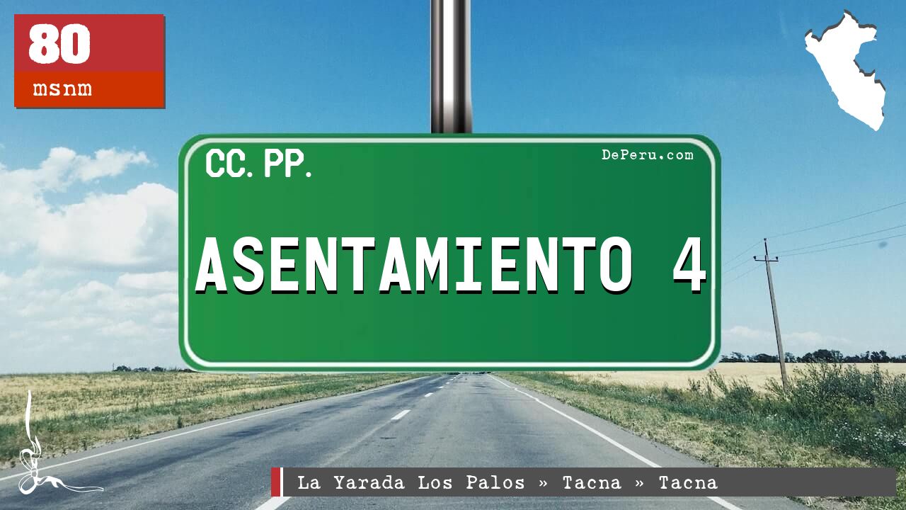 ASENTAMIENTO 4