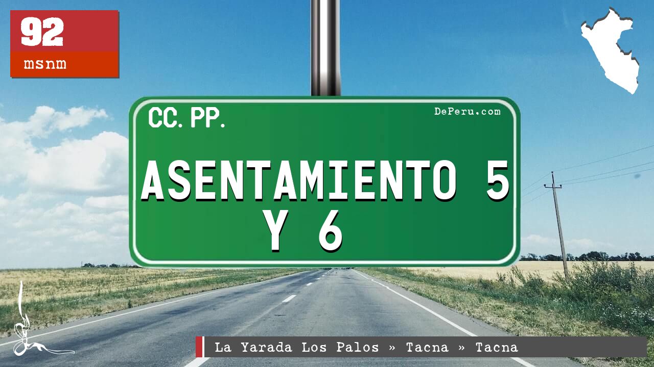 Asentamiento 5 y 6