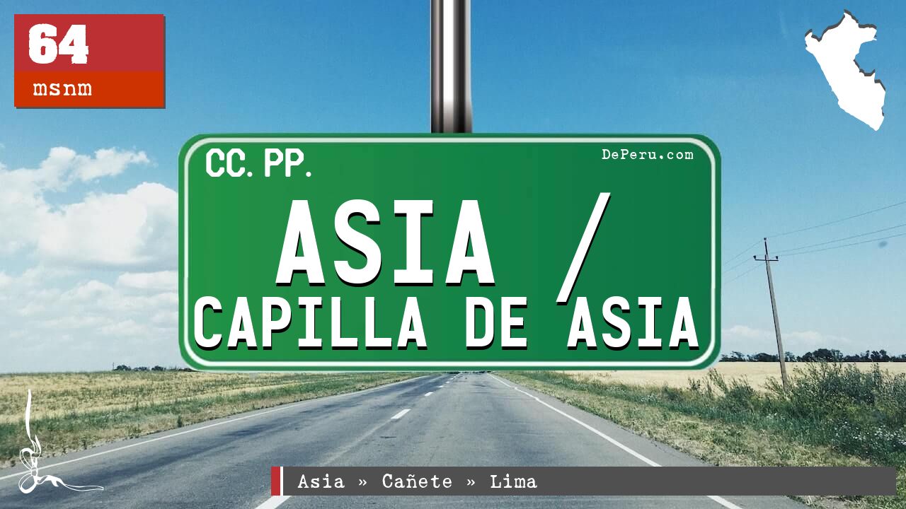 Asia / Capilla de Asia
