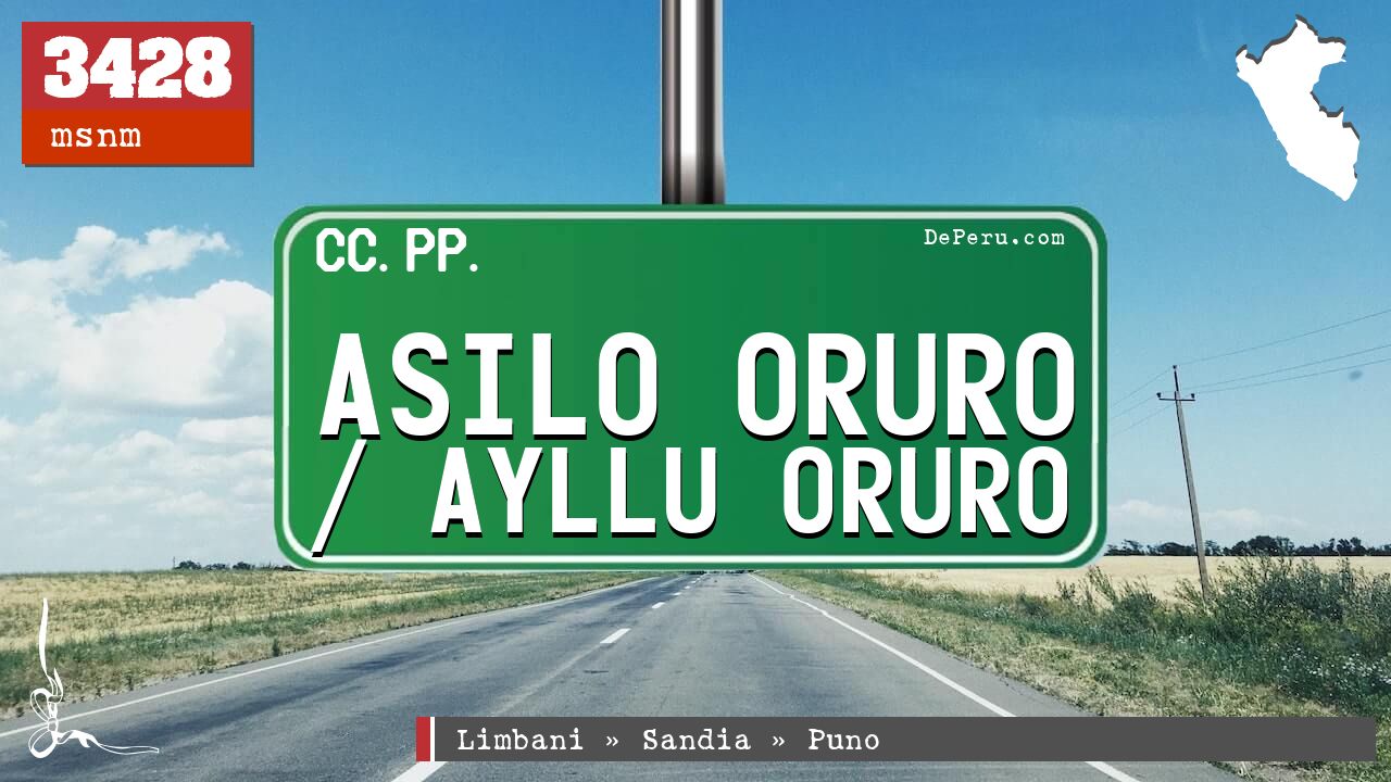 Asilo Oruro / Ayllu Oruro